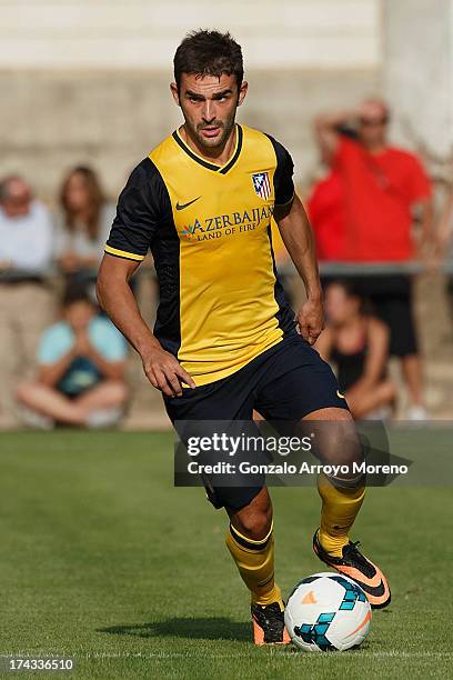 Adrian Lopez of Atletico de Madrid during the Jesus Gil y Gil Trophy between Club Atletico de Madrid and Numancia C. D. At Sporting Club Uxama on...