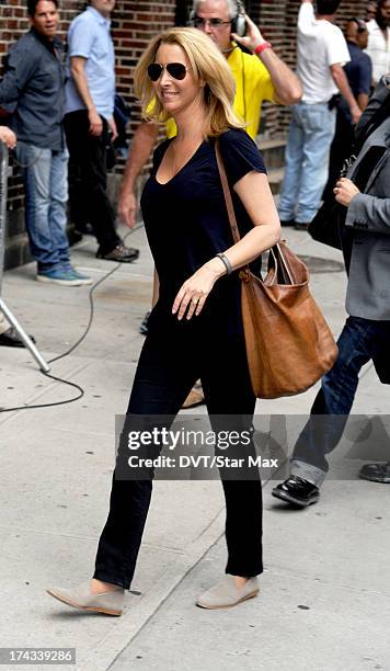 Actress Lisa Kudrow as seen on July 23, 2013 in New York City.