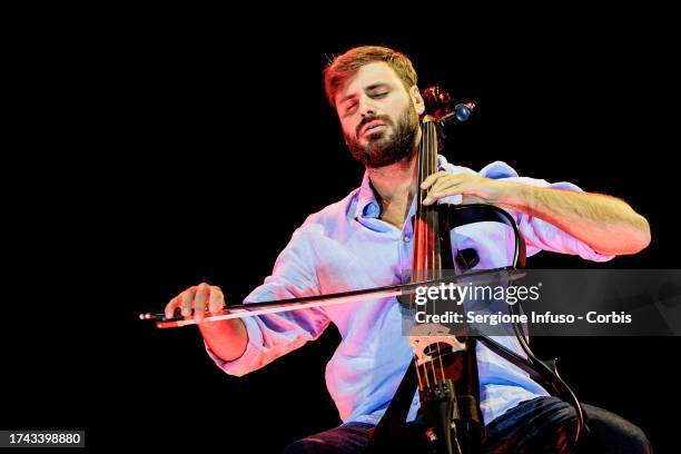 Hauser performs at Mediolanum Forum of Assago on October 18, 2023 in Milan, Italy.