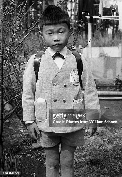school boy - japan 1960s stock pictures, royalty-free photos & images