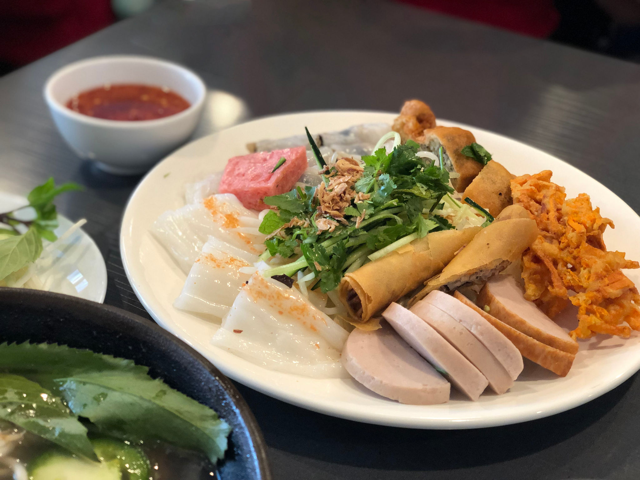 Vietnamese rice rolls (Banh Cuon) Vietnamese rice rolls (Banh Cuon)