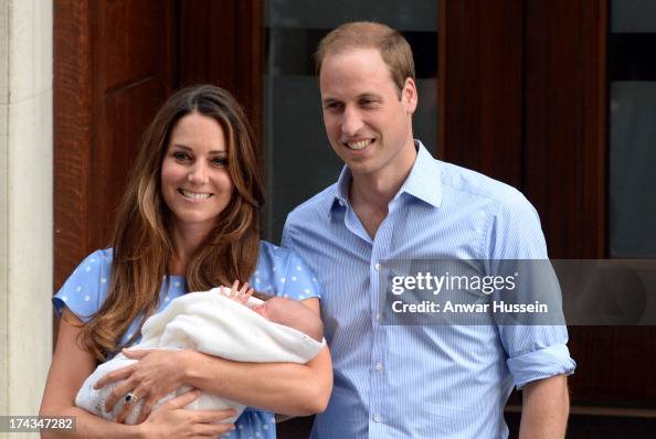 The Duke And Duchess of Cambridge Leave The Lindo Wing With Their Newborn Son The Duke And Duchess of Cambridge Leave The Lindo Wing With Their Newborn Son