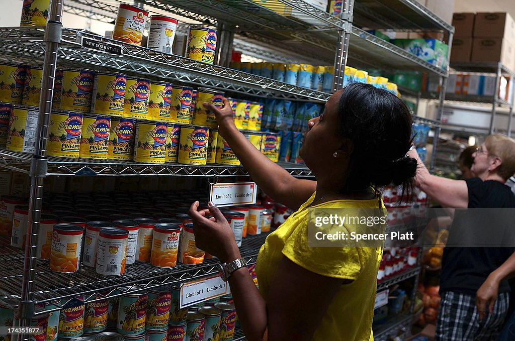 Supermarket-Style Food Pantry Offers Assistance To Those In Need