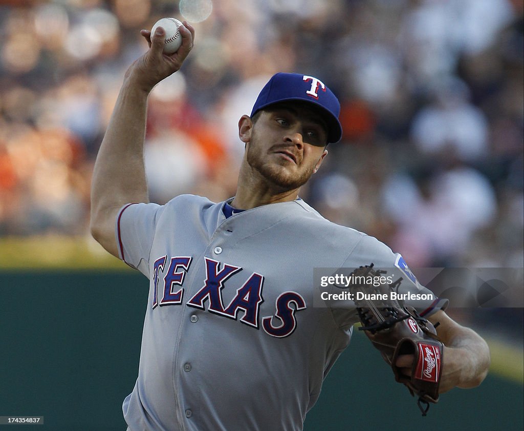 Texas Rangers v Detroit Tigers