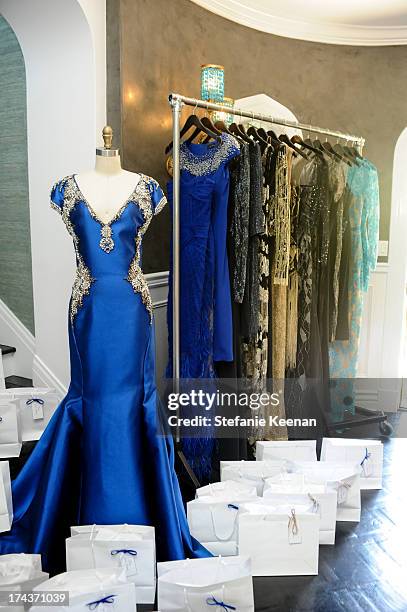 General View of Lorena Sarbu Resort 2014 Luncheon on July 24, 2013 in Beverly Hills, California.