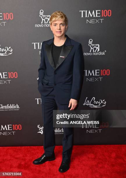 Canadian comedian Mae Martin attends the TIME 100 Next Gala in New York City on October 24, 2023. TIME's annual TIME100 Next list recognizes 100...