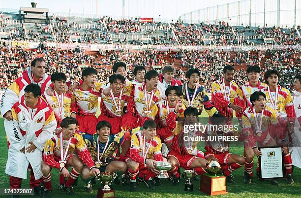 Fbl-Asia-ENG-Pr-Arsenal-JPN-Wenger,FOCUS by Shigemi SATO This picture taken on January 1, 1996 shows Arsene Wenger , when he was manager of Japanese...