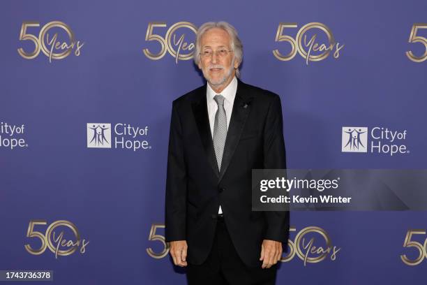 Neil Portnow attends the 2023 City Of Hope Spirit Of Life Gala at Pacific Design Center on October 18, 2023 in West Hollywood, California.