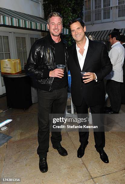 Actor Eric Dane and Michael Wright, President, Head of Programming TNT, TBS & TCM attend TNT 25TH Anniversary Party during Turner Broadcasting's 2013...