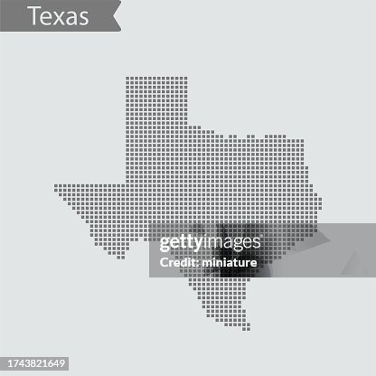 Rectangular Texas Map Texas Map High-Res Vector Graphic - Getty Images