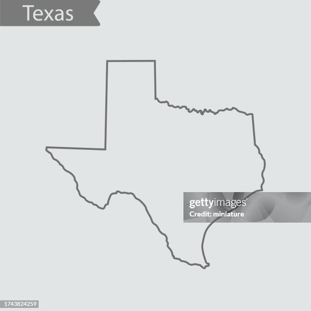 Texas Map High-Res Vector Graphic - Getty Images