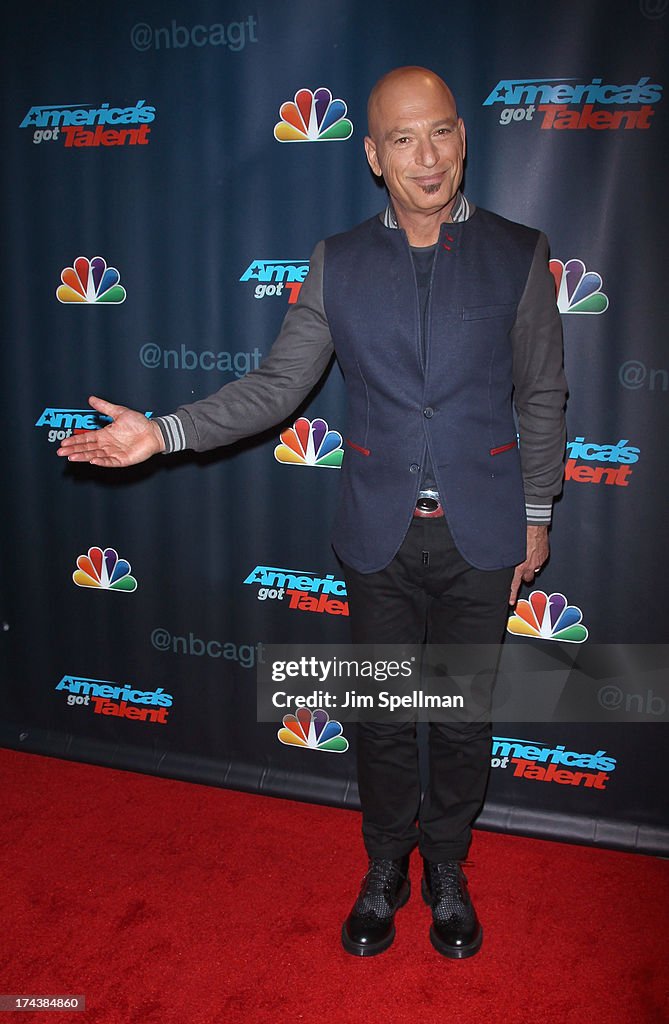 "Americas Got Talent" Season 8 Post-Show Red Carpet Event