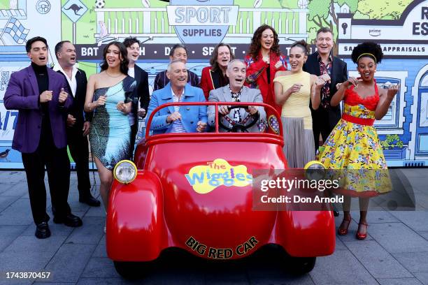 Paul Field, Managing Director of the Wiggles, John Pearce, Lucia Field, Lachlan Gillespie, Anthony Field, Jeff Fatt, Murray Cook, Greg Page, Caterina...