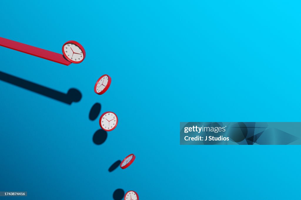 Time flies conceptual image
