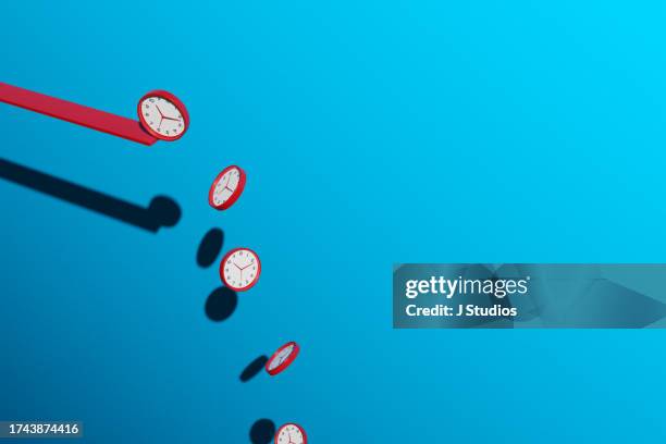 time flies conceptual image - strategy execution stock pictures, royalty-free photos & images