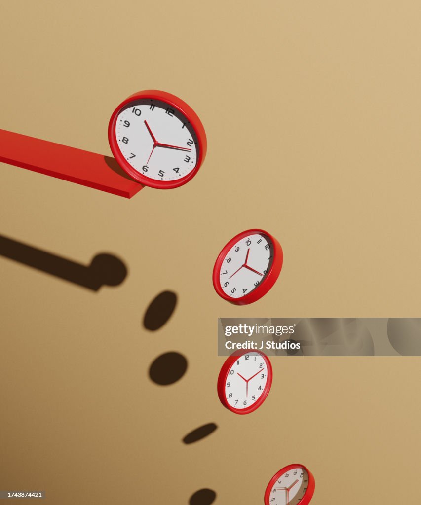 Running out of time concept image