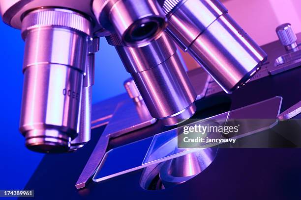 microscope - microscope slide stock pictures, royalty-free photos & images