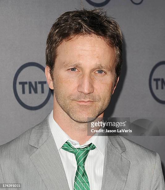 Actor Breckin Meyer attends TNT's 25th anniversary party at The Beverly Hilton Hotel on July 24, 2013 in Beverly Hills, California.