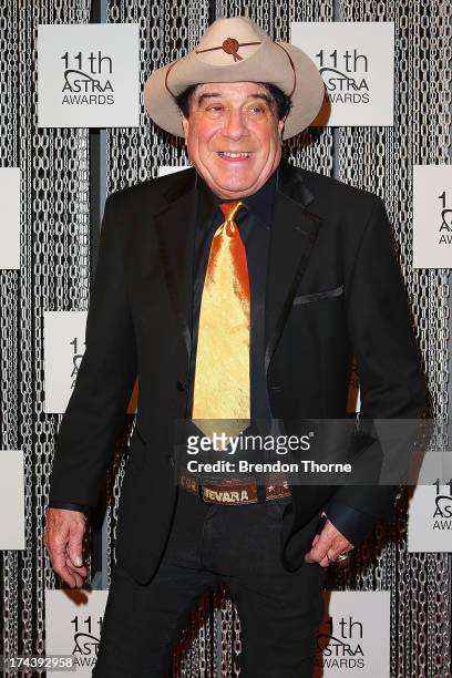Molly Meldrum arrives at the 11th Annual ASTRA Awards at the Sydney Theatre on July 25, 2013 in Sydney, Australia.