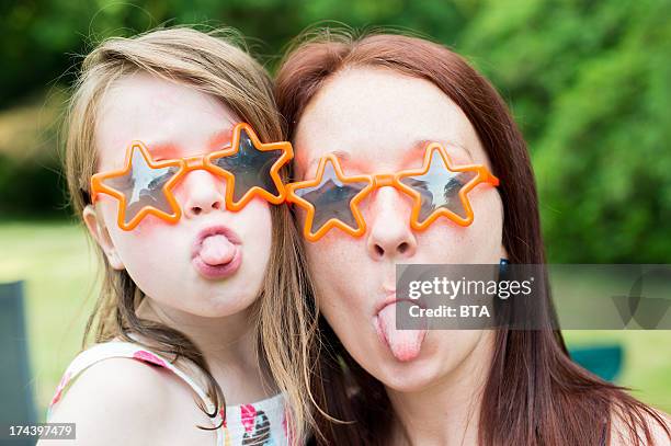 funny faces - star sunglasses stock pictures, royalty-free photos & images