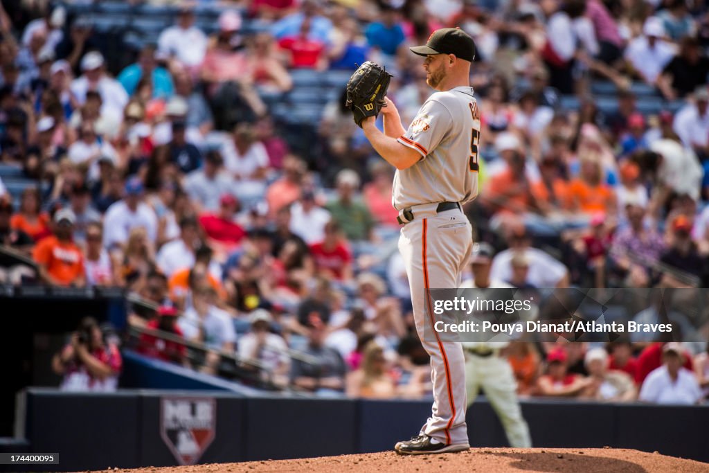 San Francisco Giants v Atlanta Braves