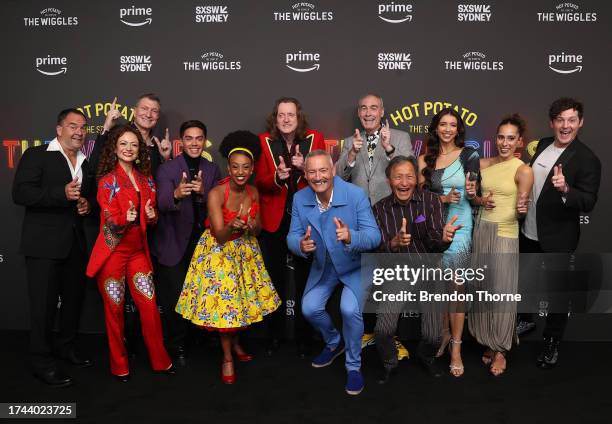 Paul Field, Former Managing Director of the Wiggles and Caterina Mete, Simon Pryce, John Pearce, Tsehay Hawkins, Murray Cook, Anthony Field, Greg...