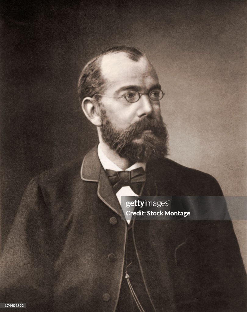 Rob Koch Portrait of Nobel prize-winning German physiciat Robert Koch , late ...