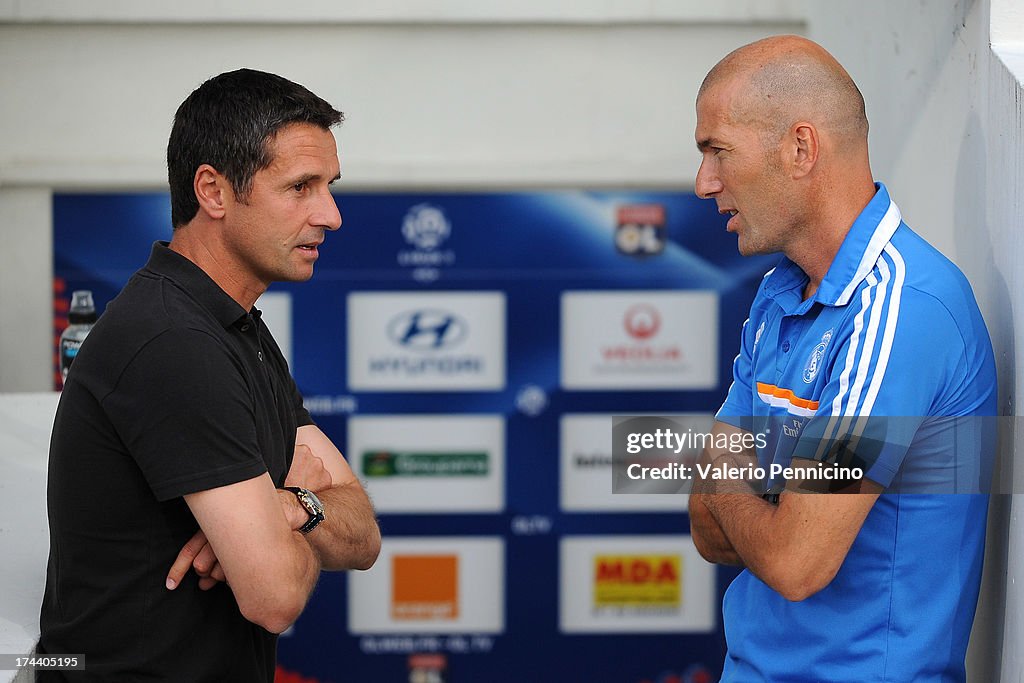 Olympique Lyonnais v Real Madrid - Pre-Season Friendly