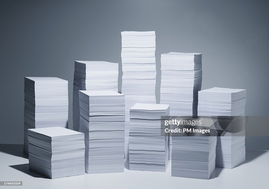 45,000 sheets of paper