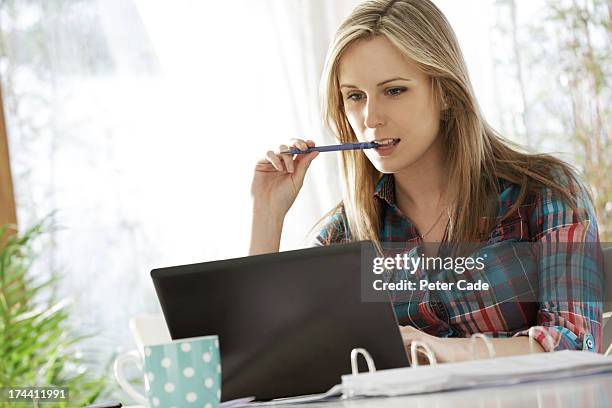 Lady Biting Computer 288 Women Biting Laptops Stock Photos, High-Res Pictures, and Images ...