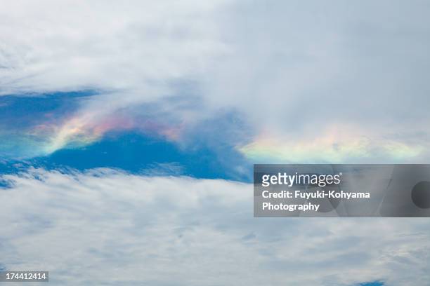 iridescent clouds - iridescent ストックフォトと画像