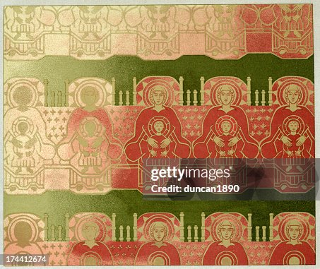 Carlovingian Silk Pattern Carlovingian Silk Pattern