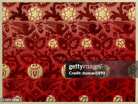 Birds Passant Pattern Birds Passant Pattern
