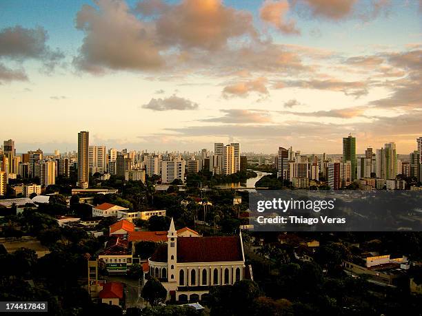 vista panorâmica do recife - panorâmica fotografías e imágenes de stock