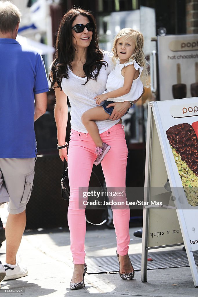 Celebrity Sightings In New York - July 24, 2013