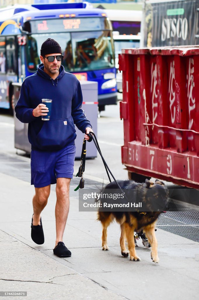 Celebrity Sightings In New York City - October 18, 2023