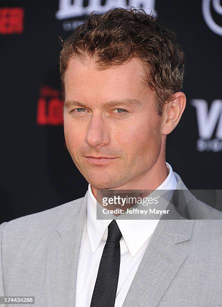 Actor James Badge Dale arrives at 'The Lone Ranger' World Premiere at Disney's California Adventure on June 22, 2013 in Anaheim, California.