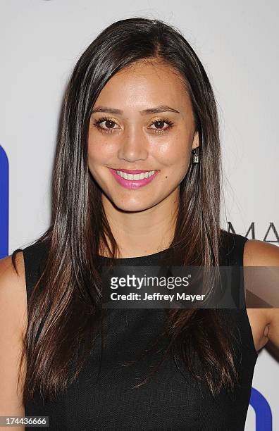 Singer Dia Frampton attends the Friend Movement Anti-Bullying Benefit Concert at the El Rey Theatre on July 1, 2013 in Los Angeles, California.