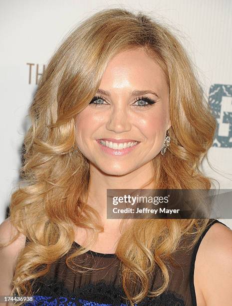 Actress Fiona Gubelmann arrives at the Series Premiere Of FX's 'The Bridge' at DGA Theater on July 8, 2013 in Los Angeles, California.