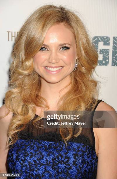 Actress Fiona Gubelmann arrives at the Series Premiere Of FX's 'The Bridge' at DGA Theater on July 8, 2013 in Los Angeles, California.