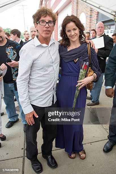 Director Fred Carpenter and Actress Ally Sheedy attend the 16th Annual Long Island International Film Expo - Award Ceremony and Party at Bellmore...