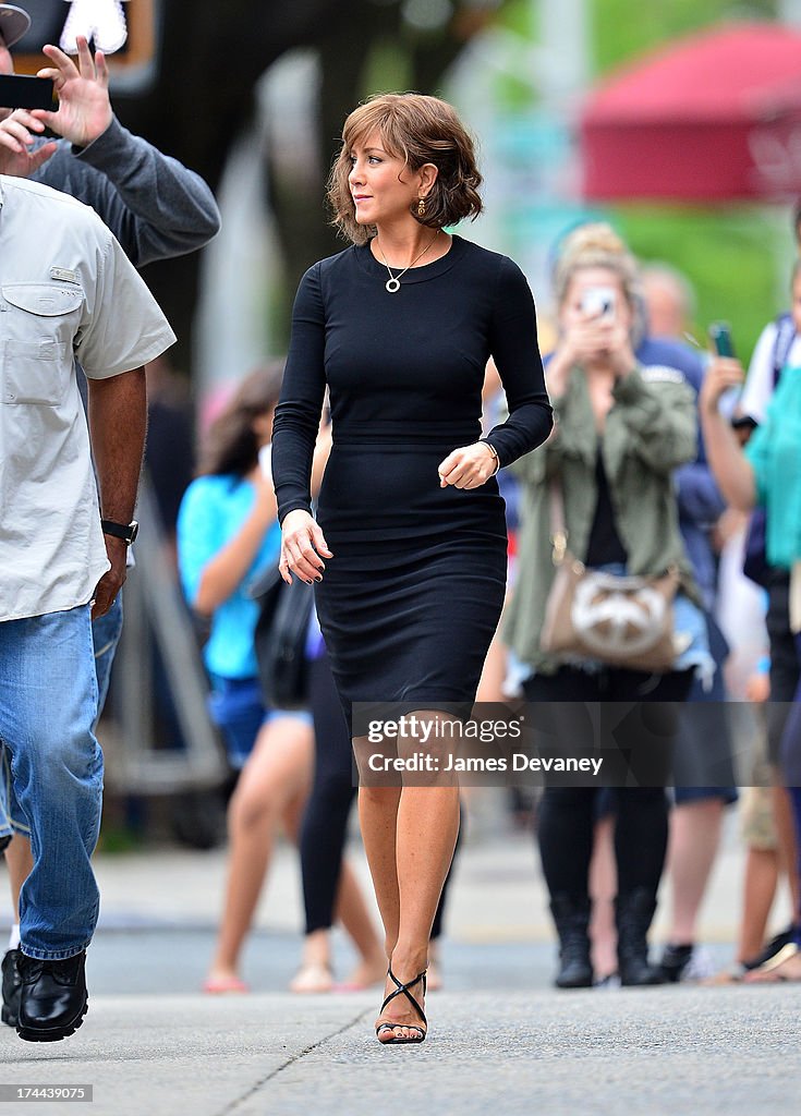 Celebrity Sightings In New York City - July 25, 2013