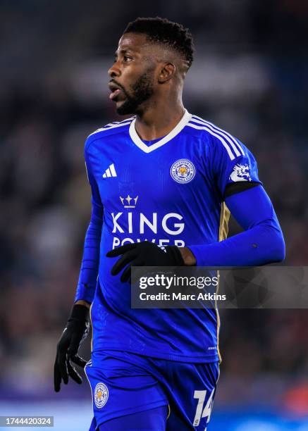 Kelechi Iheanacho of Leicester City during the Sky Bet Championship match between Leicester City and Sunderland at The King Power Stadium on October...