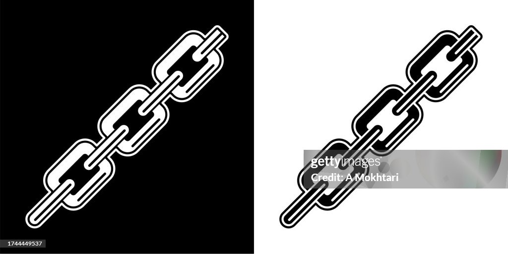 Iron chain icon.