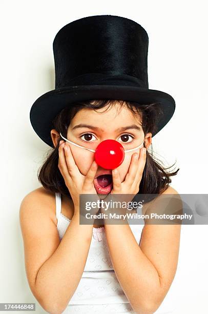 red nose - clowns nose stock pictures, royalty-free photos & images