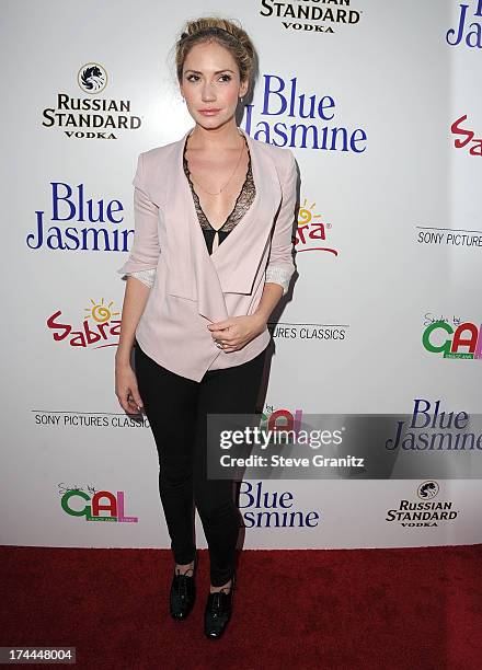 Ashley Jones arrives at the Sony Pictures Classics Presents Los Angeles Premiere Of "Blue Jasmine" at the Academy of Motion Picture Arts and Sciences...