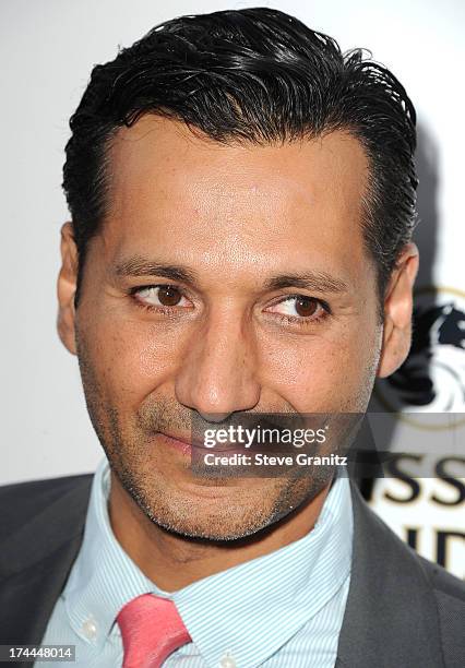 Cas Anvar arrives at the Sony Pictures Classics Presents Los Angeles Premiere Of "Blue Jasmine" at the Academy of Motion Picture Arts and Sciences on...