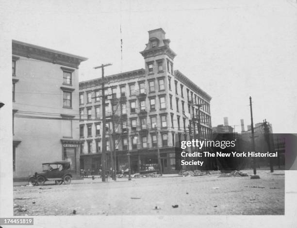 Metropolitan Hotel, southeast corner of Grand Street and Kent Avenue, New York, New York, 1922.