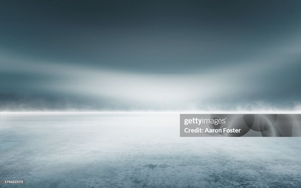 Cold Studio Background