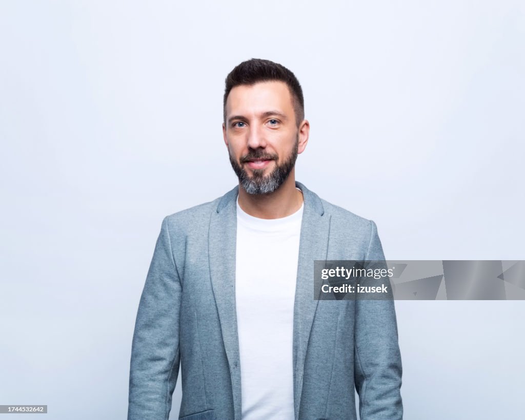 Portrait of confident man
